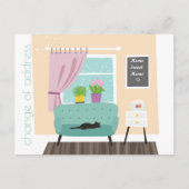 住所の変更住宅スイートホームポストカード 案内ポストカード (正面)