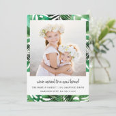 住所の変更水彩緑の離れ写真 案内状 (スタンド正面)