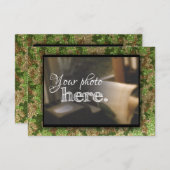 住所の変更軍隊賛美の住宅温暖化 案内状 (正面/裏面)