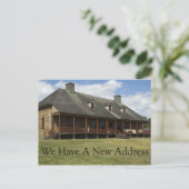 住所の変更 – ウィルダネス砦 案内ポストカード (スタンド正面)