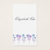 住所の変更 – カーネーション (正面)