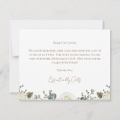 住所の変更，ネコ，トラックの告知 招待状 (裏面)