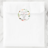 住所の変更 ラウンドシール (バッグ)