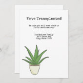 住所の変更 招待状 (正面/裏面)