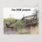 住所の変更 案内ポストカード (正面)