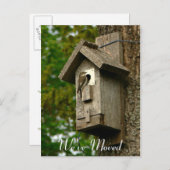 住所の変更 案内ポストカード (正面/裏面)