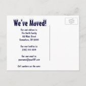 住所の変更 案内ポストカード (裏面)