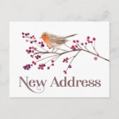 住所の変更 案内ポストカード (正面)