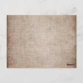 住所の変更Metal Tub Pink Cream Flowers ポストカード (裏面)