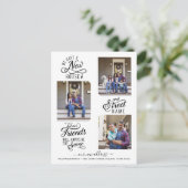 住所の新しい変更引っ越しました写真の移動 案内ポストカード (スタンド正面)