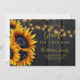 住所の新しい自宅変更感謝祭の移動 案内状