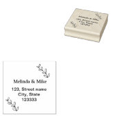 住所の追加City州郵便カスタム会社sim ラバースタンプ (押印)