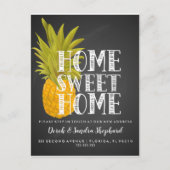 住所はがきの変更はパイナップルを移動した 案内ポストカード (正面)