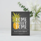 住所はがきの変更はパイナップルを移動した 案内ポストカード (スタンド正面)