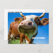 住所はがきの変更 シーズンポストカード (正面/裏面)