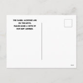 住所はがきの変更 シーズンポストカード (裏面)