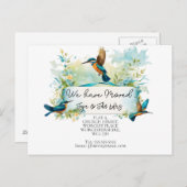 住所はがきの変更 ポストカード (正面/裏面)