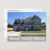 住所はがきの変更 案内ポストカード (正面/裏面)