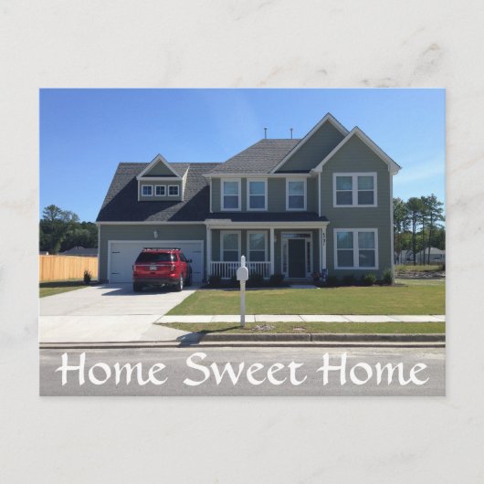 住所はがきの変更 案内ポストカード (正面)