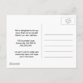 住所はがきのPineappleへようこそ» 案内ポストカード (裏面)