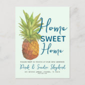 住所はがきのPineapple変更 | 熱帯性 案内ポストカード (正面)