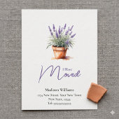 住所エレガントの変更 |お知らせ ポストカード