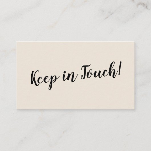 住所エレガントクミニマルリームカードの変更 エンクロージャーカード (裏面)