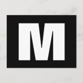 住所カスタムの一文字変更はがき移動 ポストカード (正面)