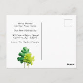 住所カラフルはがきの英文タグの変更 ポストカード (裏面)