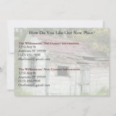 住所カードの個人変更-場所 案内状 (裏面)