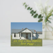 住所カードの変更：わずか$900 案内ポストカード (スタンド正面)