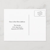 住所カードの変更:ゲストルーム 案内ポストカード (裏面)