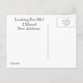 住所カードの変更 案内ポストカード (裏面)