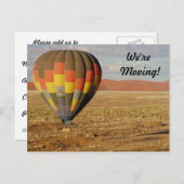 住所カードの変更 案内ポストカード (正面/裏面)