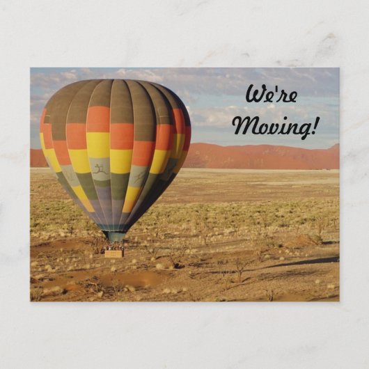 住所カードの変更 案内ポストカード (正面)