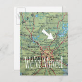 住所カードの変更 案内ポストカード (正面/裏面)