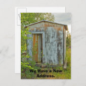 住所カードの変更: 1部屋ホーム 案内ポストカード (正面/裏面)