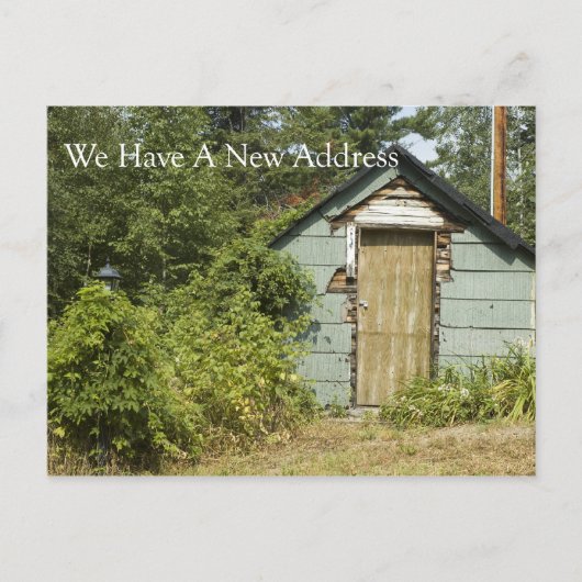 住所カードの変更#20 案内ポストカード (正面)