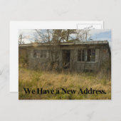 住所カードの変更#30 案内ポストカード (正面/裏面)