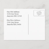 住所カードの変更 – Lakeshore 案内ポストカード (裏面)