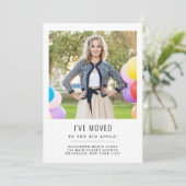 住所シンプルの変更を移動した写真の移動 案内状 (スタンド正面)