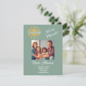 住所シンプル写真の引っ越しました変更 案内状 (スタンド正面)