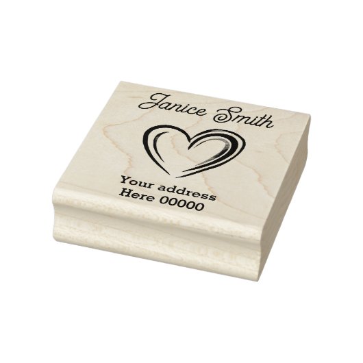 住所スタンプ ラバースタンプ (スタンプ)