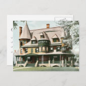 住所ビクトリアンはがきの変更 案内ポストカード (正面/裏面)