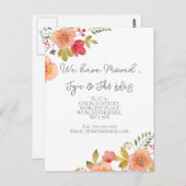 住所フローラはがきエレガントの変更 ポストカード (正面/裏面)