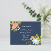 住所フローラはがき 案内ポストカード (スタンド正面)