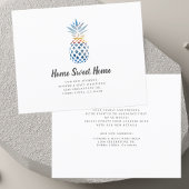 住所モダンの変更の告知