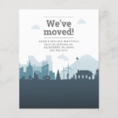 住所モダン引っ越しました移動の予算変更 (正面)