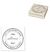 住所ラバースタンプの作成 ラバースタンプ (押印)