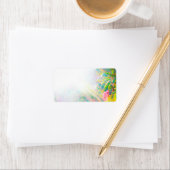 住所ラベルのクールな設変スタイル設計 ラベル (インサイチュ)